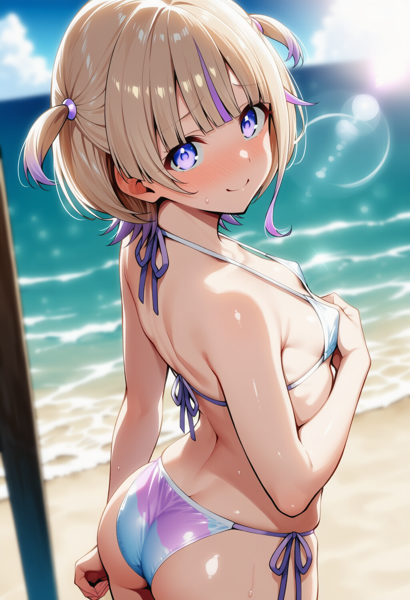がんばってみたんだけど、似合うかな？（轟はじめ）
