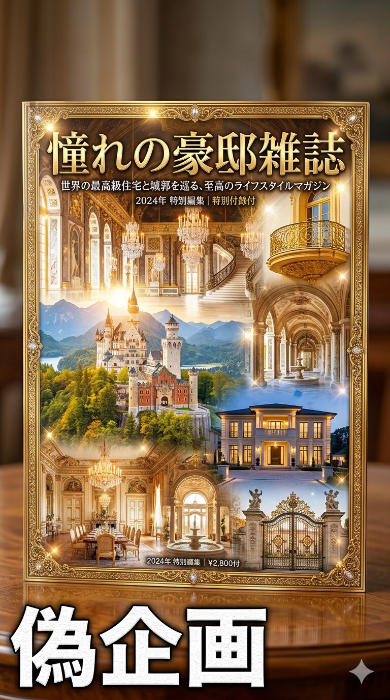 憧れの豪邸雑誌