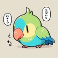 喋るオウムとインコ 2枚目