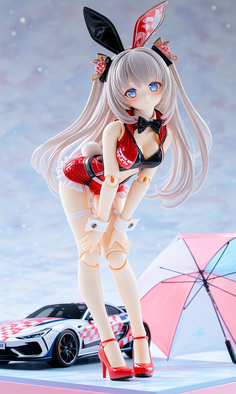 異世界制服少女達　リルト・アイリス（Lilt-Iris）ウサギ娘　レースクィーン