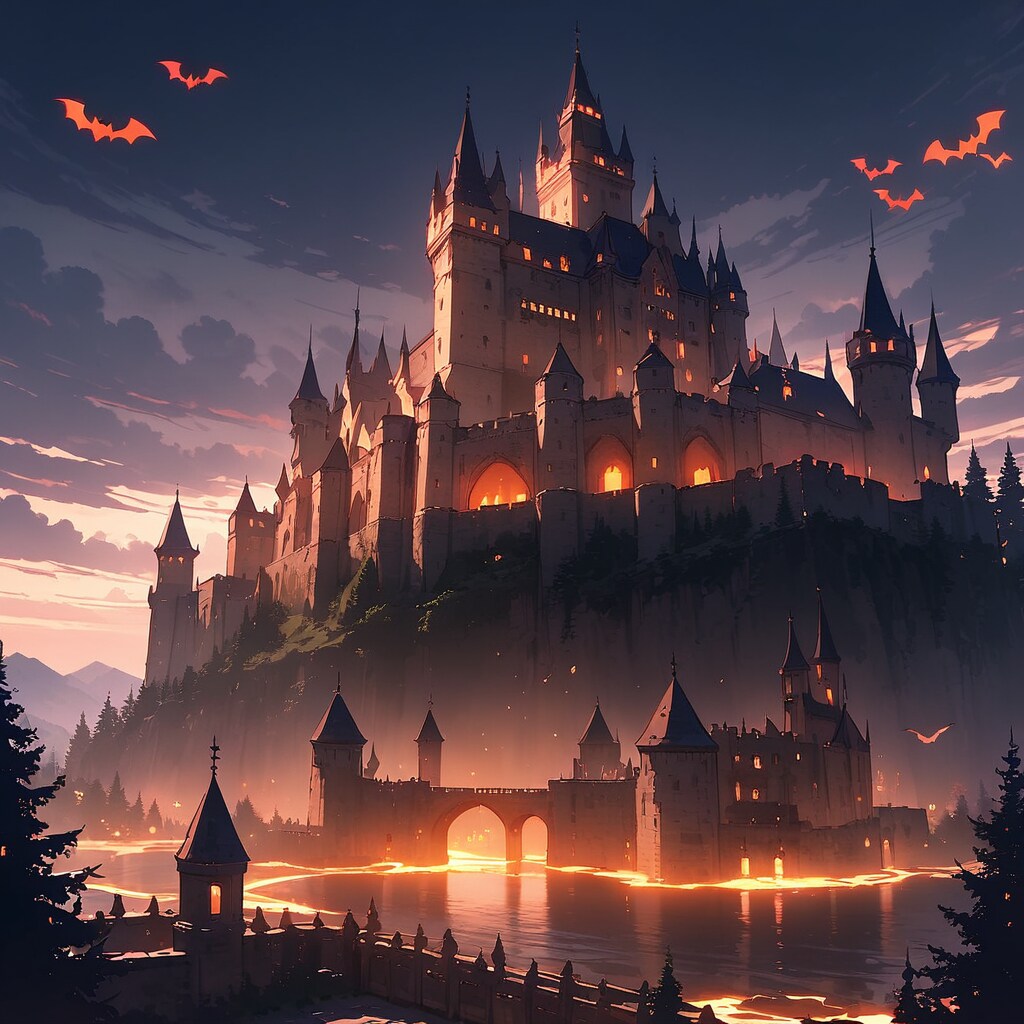 悪魔城 | の人気AIイラスト・グラビア