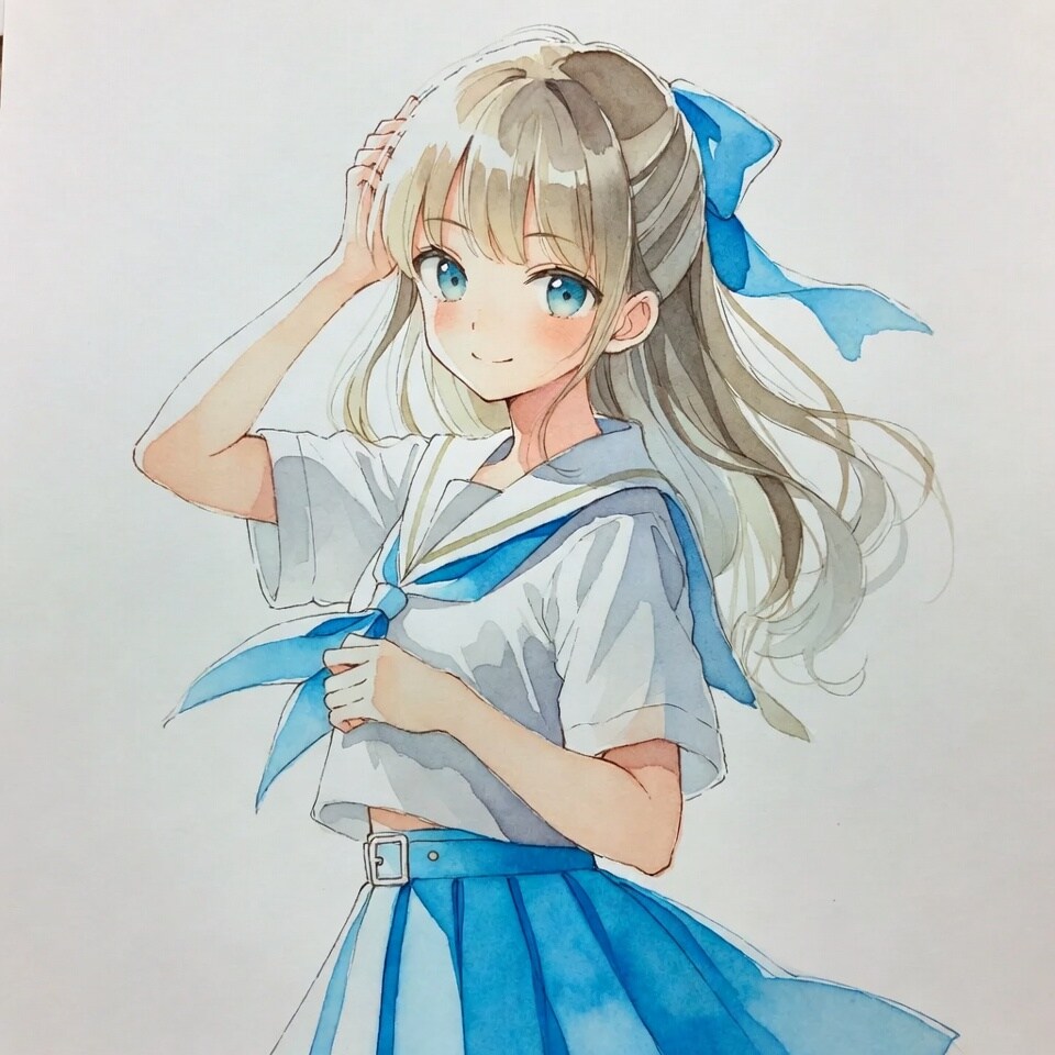 水彩画 | の人気AIイラスト・グラビア