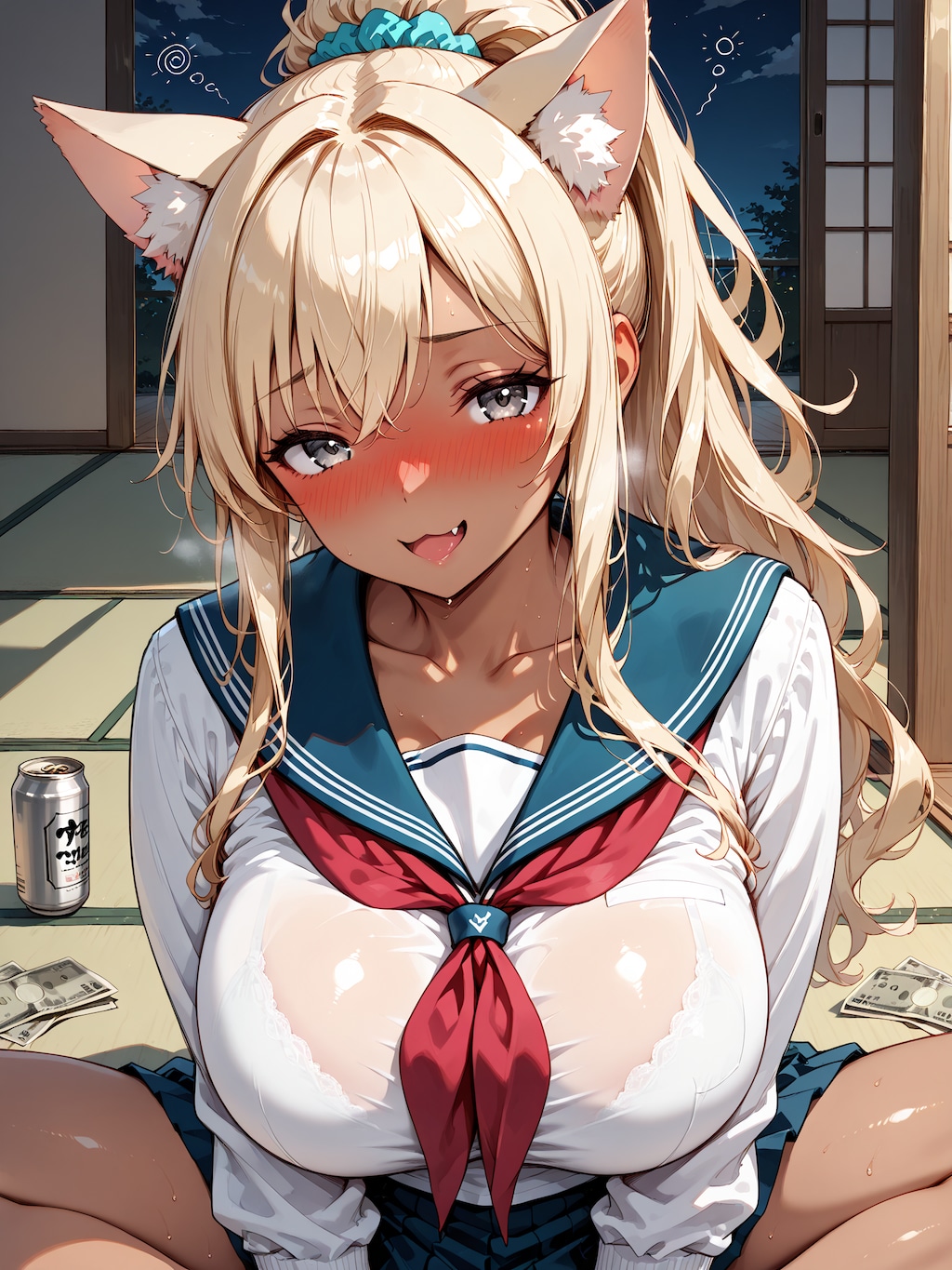 酔ってないにゃ