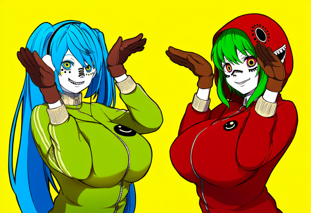 ボカロ　マトリョシカ　初音ミク　GUMI（爆乳版）