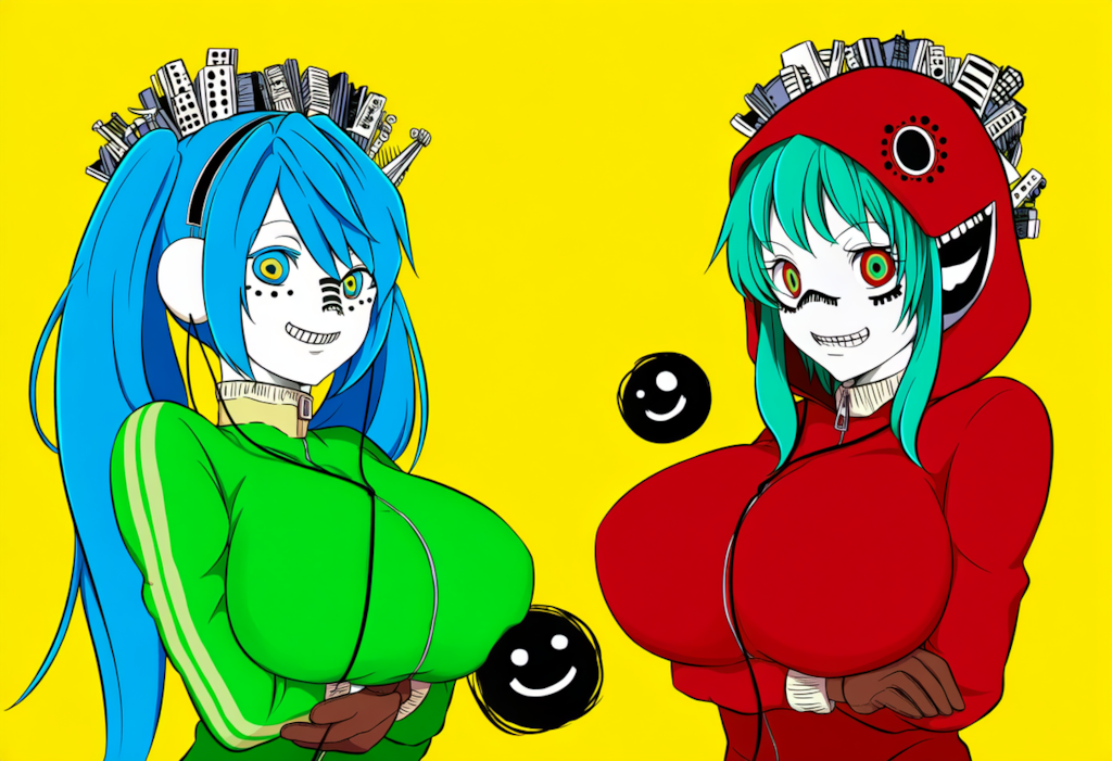 ボカロ　マトリョシカ　初音ミク　GUMI（爆乳版）