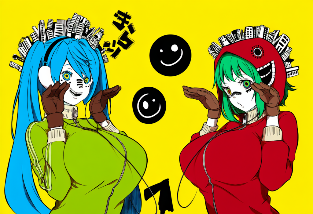 ボカロ　マトリョシカ　初音ミク　GUMI（爆乳版）