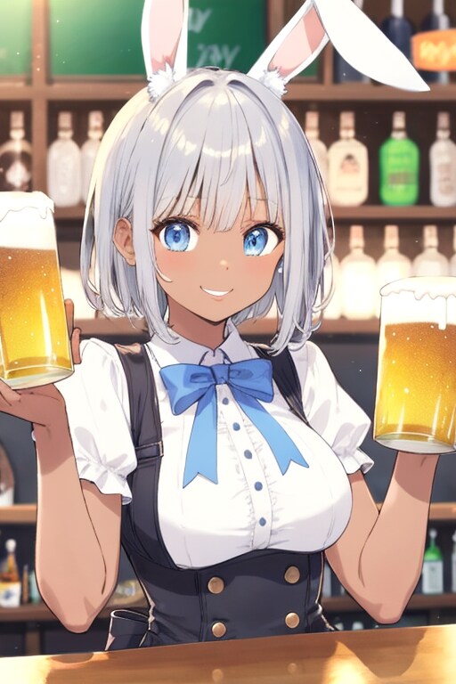 テストビール娘51 | の人気AIイラスト・グラビア