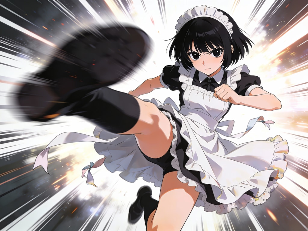 ライダーキックメイド