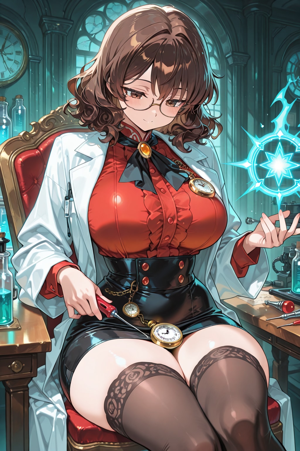魔法工学科研究室の助手