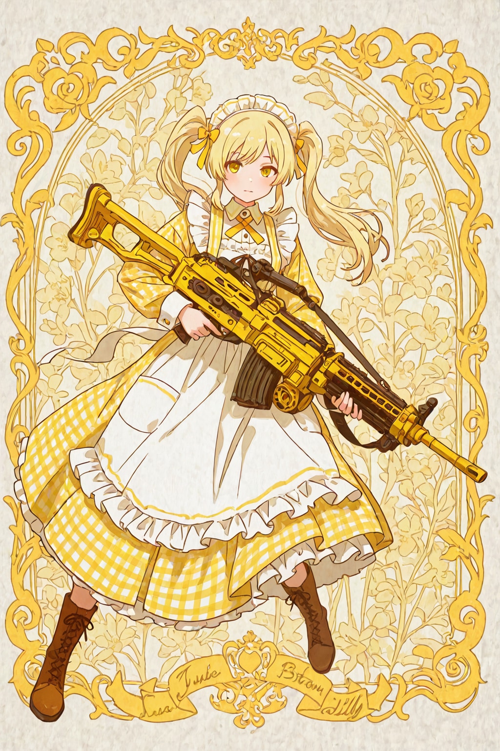 戦うメイドさん