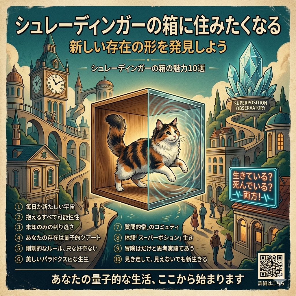 シュレーディンガーの箱に住みたい！