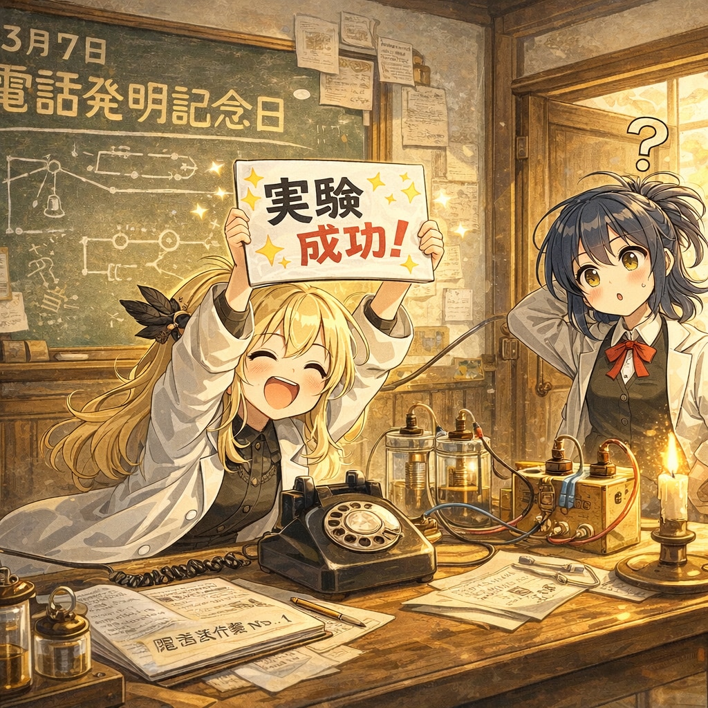 3月10日は電話の発明日