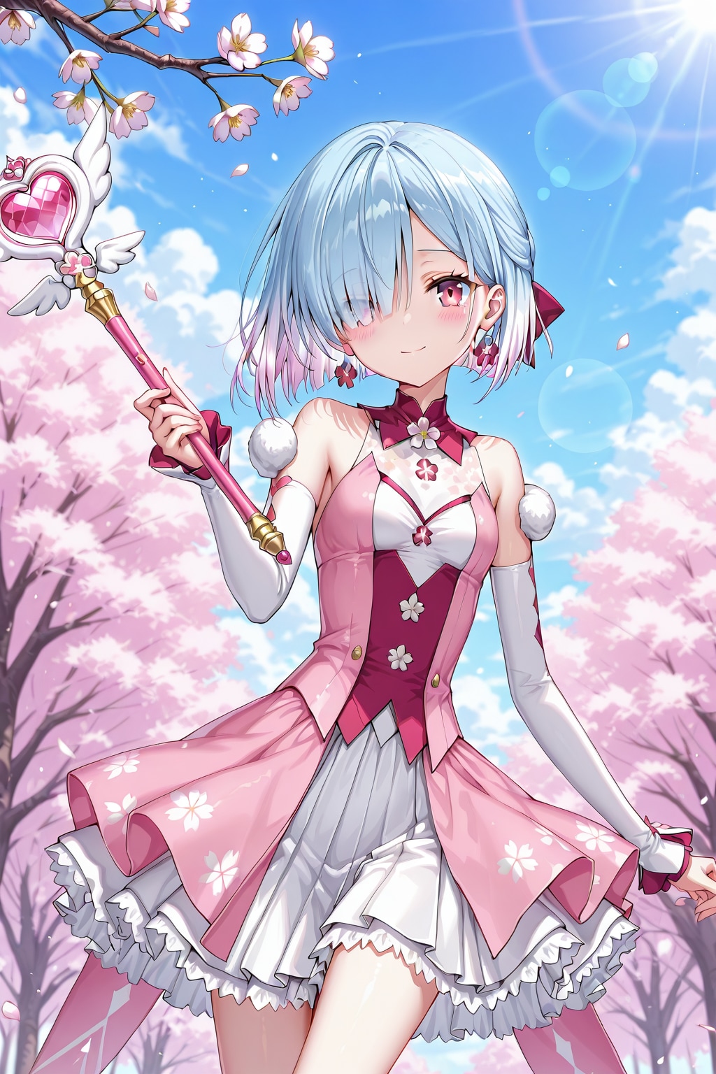 なぜか○ムっぽくなっちゃった魔法少女