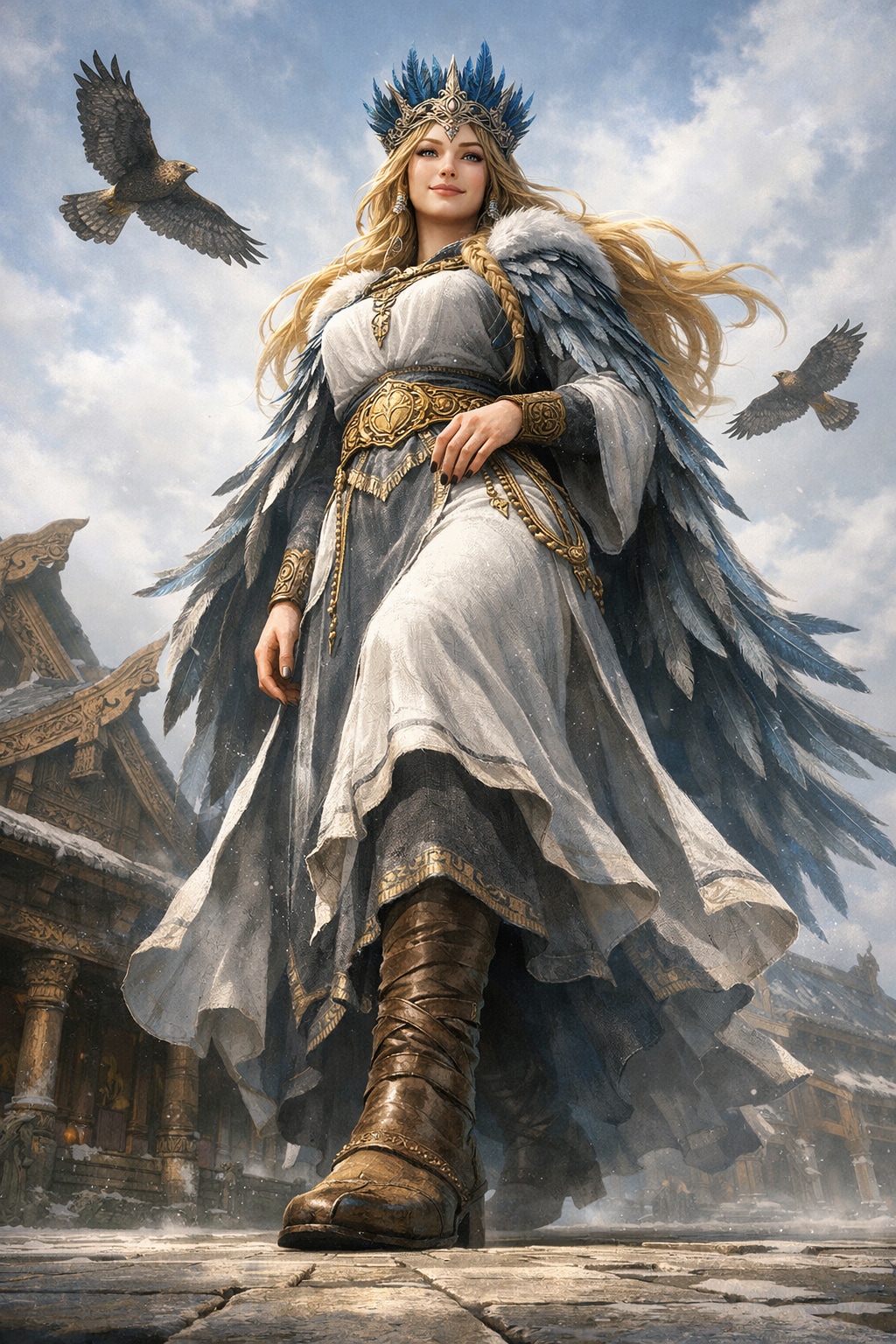 【女神図鑑：フリッグ―北欧神話】