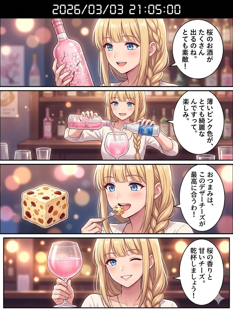 「桜」や「イチゴ」フレーバーのクラフトジンやリキュールが多数発売 | の人気AIイラスト・グラビア