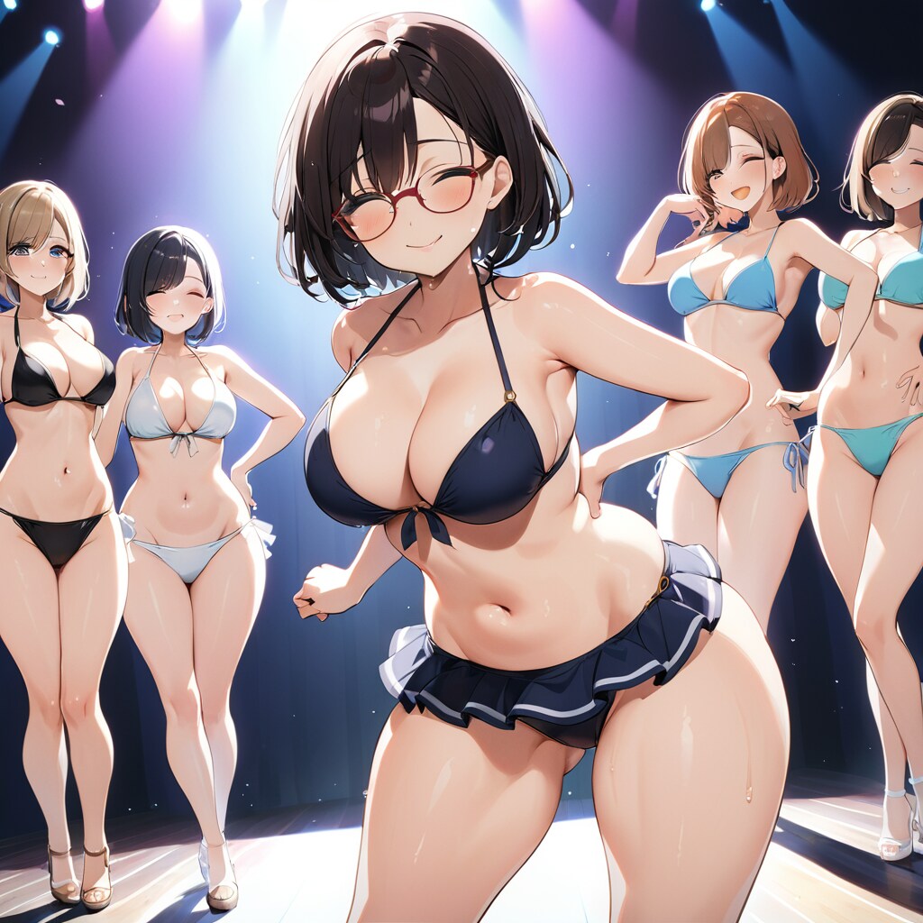 地味子さんもビキニアイドルに