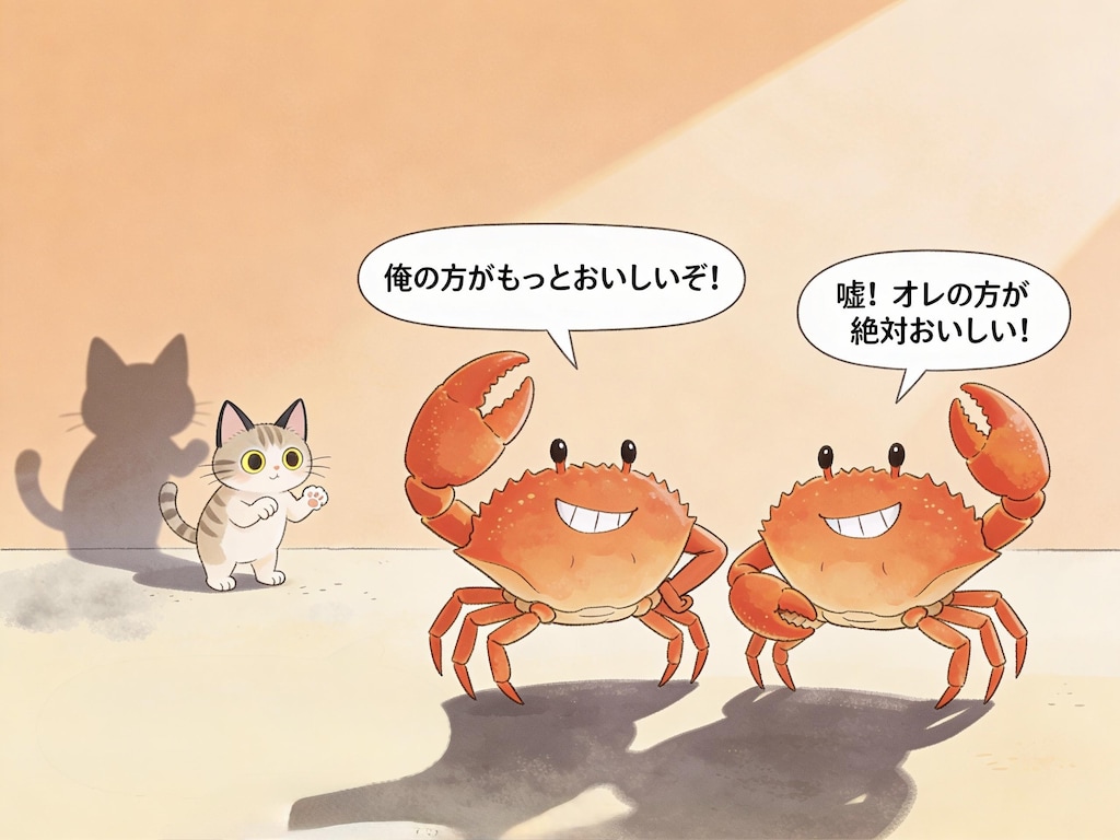 ふたごのかにさん