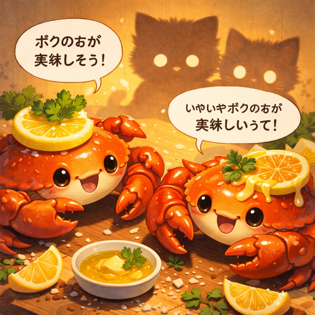 ふたごのかにさん