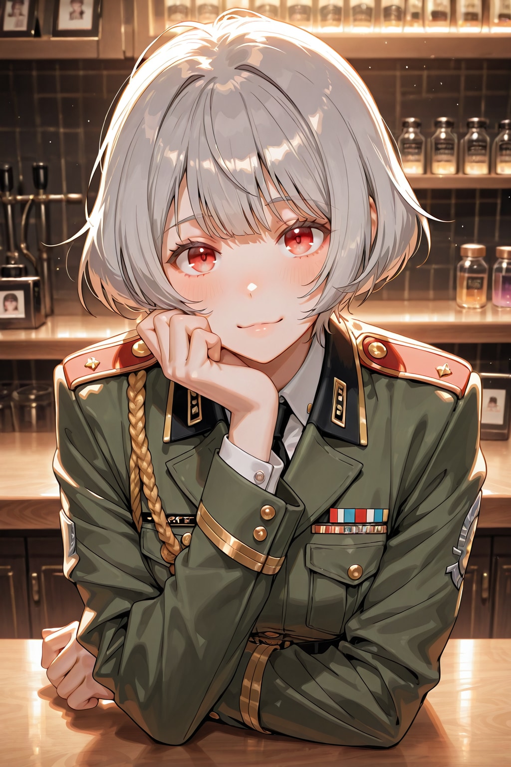 おやおや、君は新入りだね？