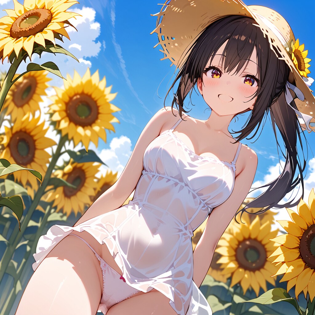 夏といえば、ひまわり