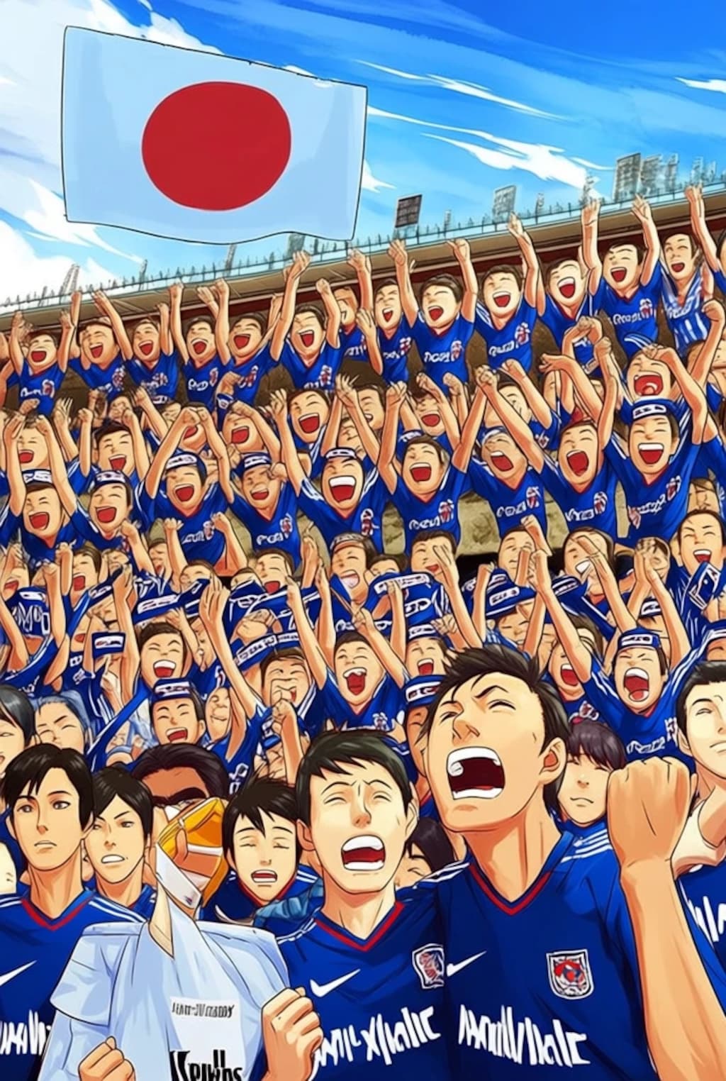 サッカー日本代表の勝利を願って