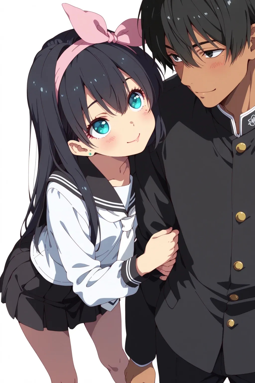制服デート瑠璃海&地遥