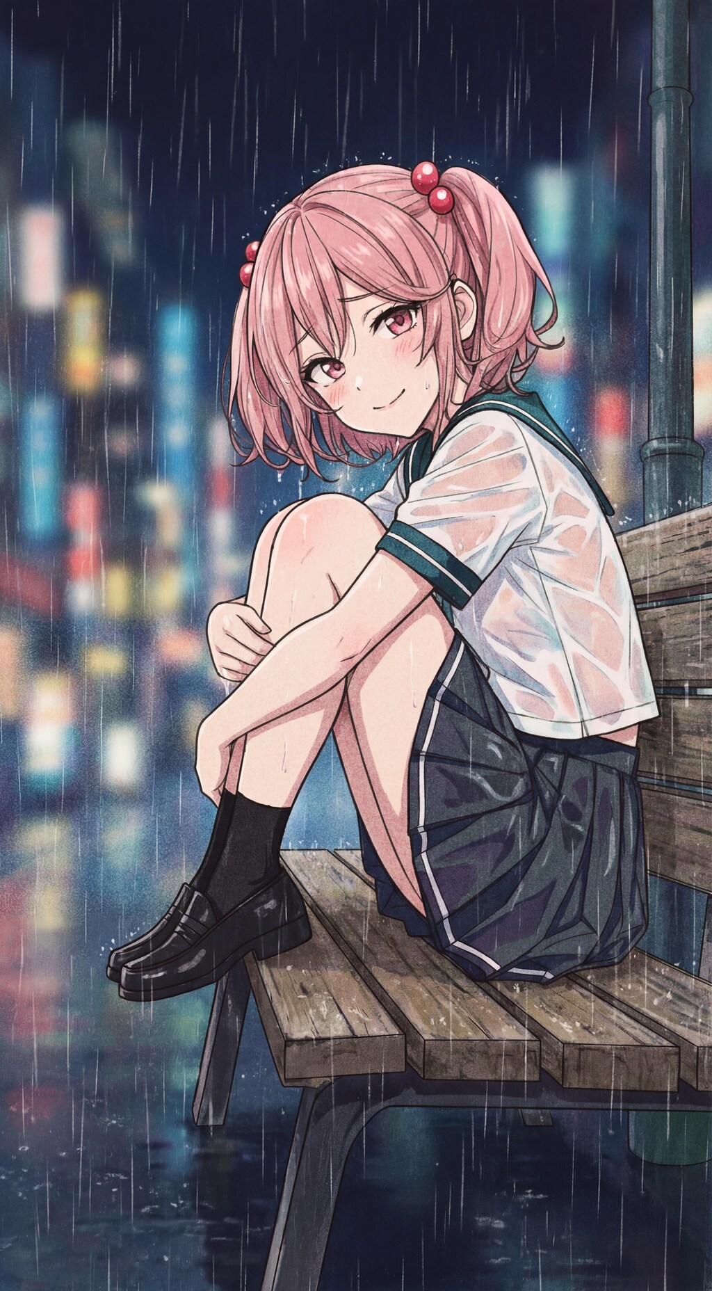 線画塗りその②