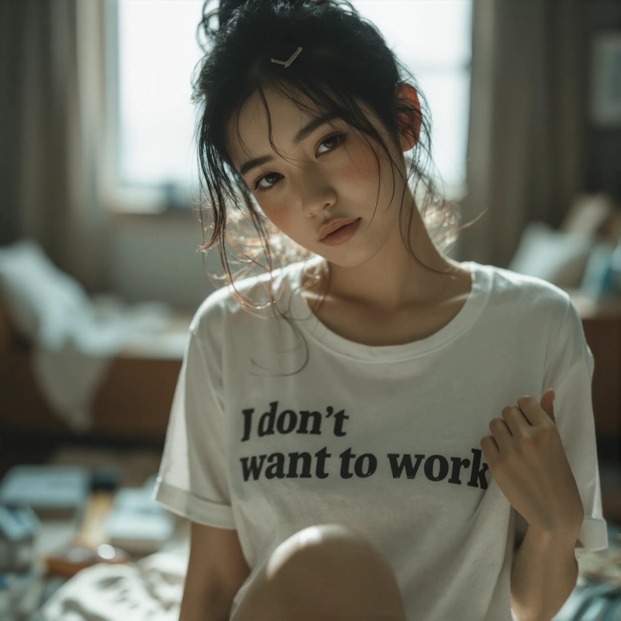 Tシャツでアピール