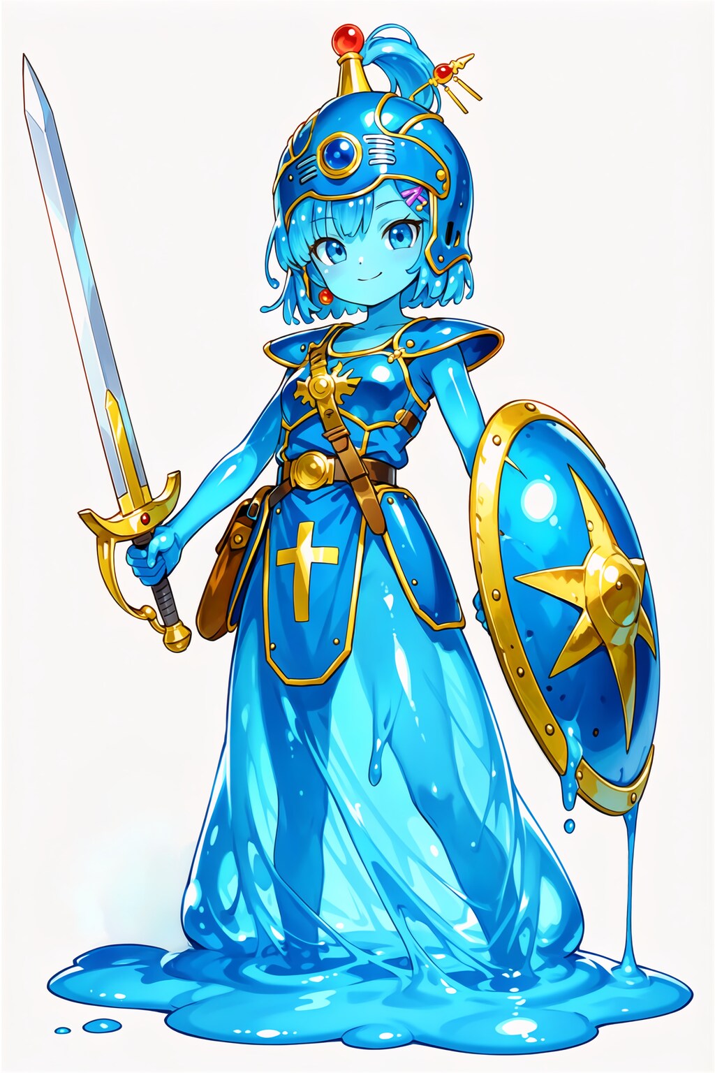 誰かと思ったら悪い魔物から助けられてお礼に仲間になりたいモシャスしたスライムだった件