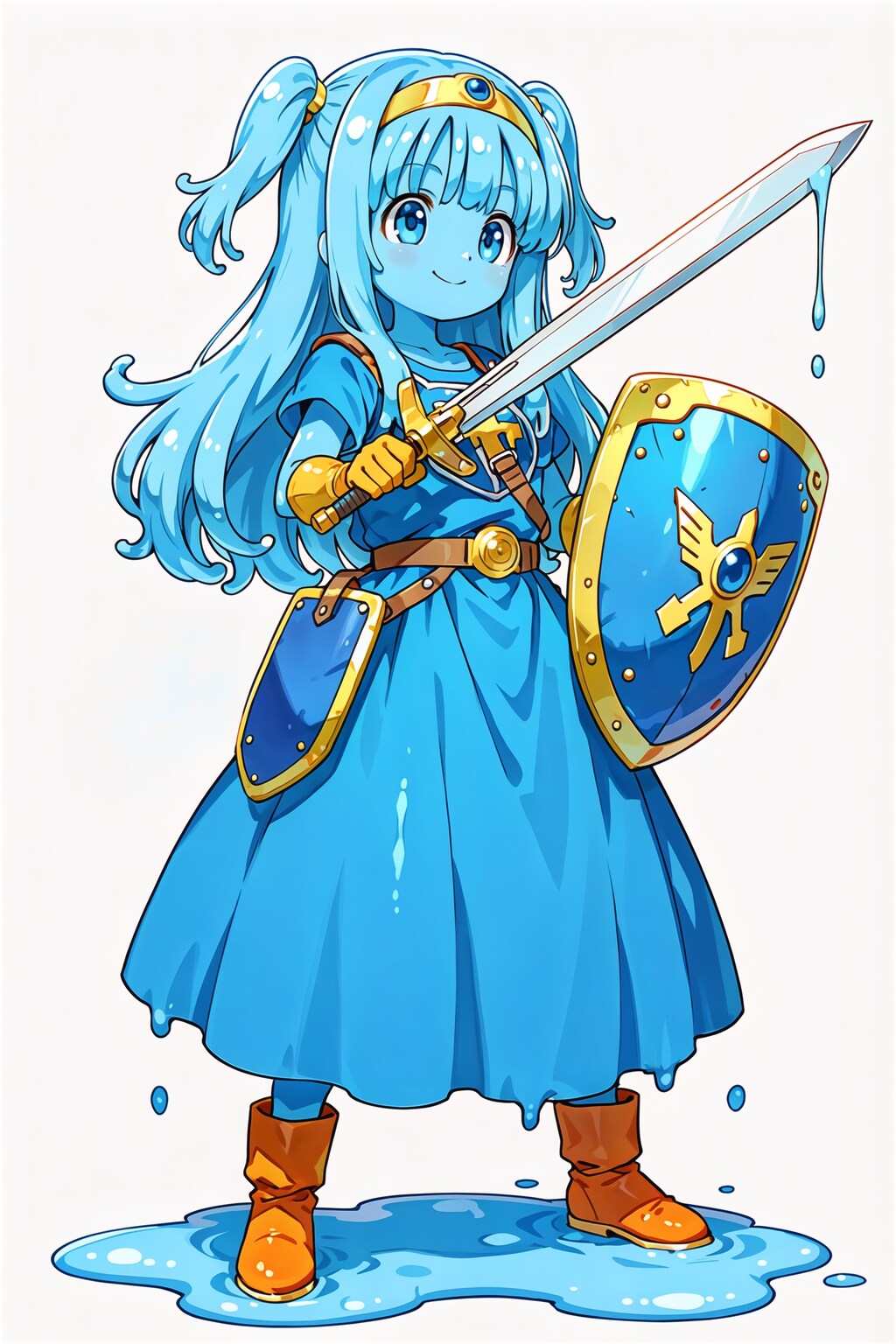 誰かと思ったら悪い魔物から助けられてお礼に仲間になりたいモシャスしたスライムだった件