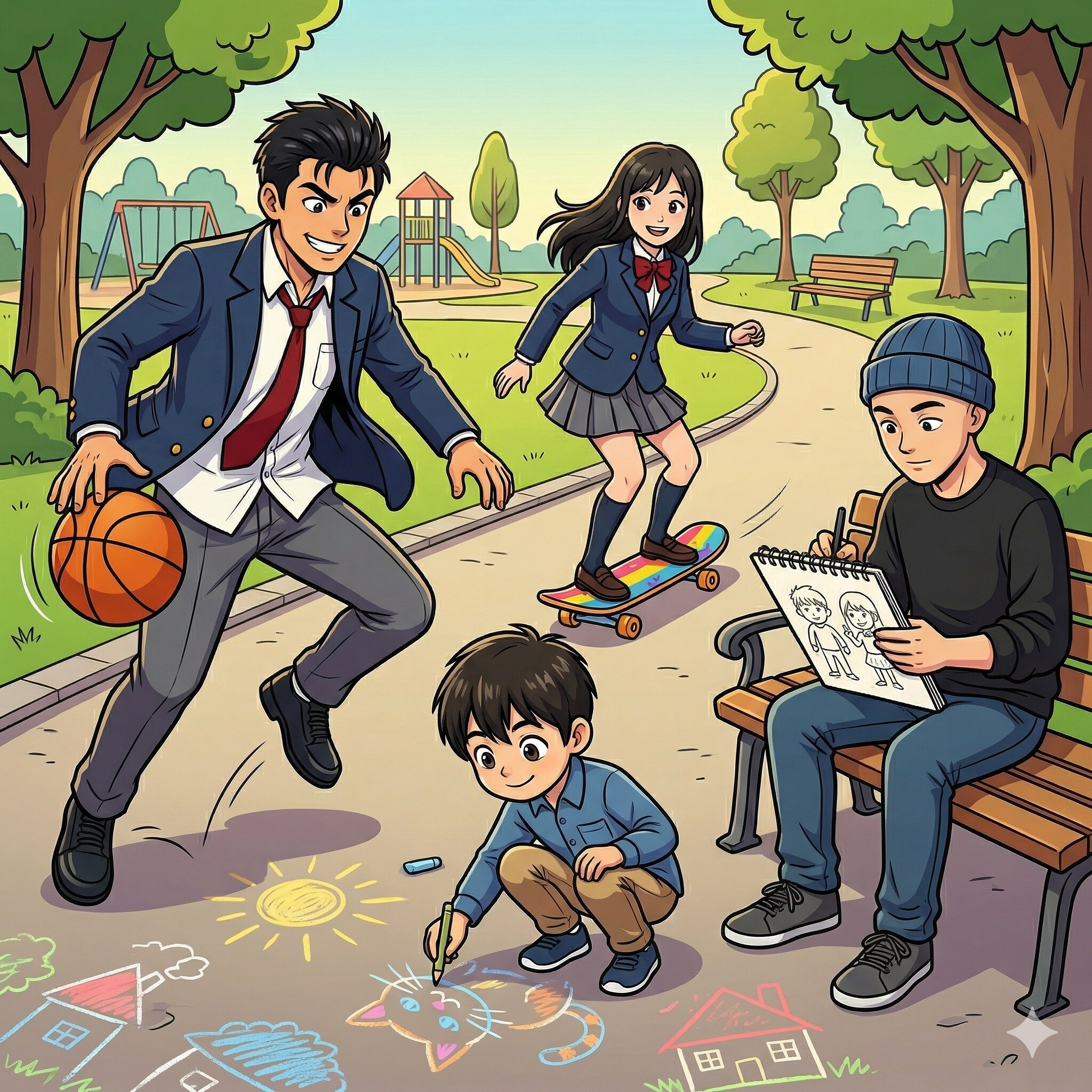 4人組 125 | の人気AIイラスト・グラビア