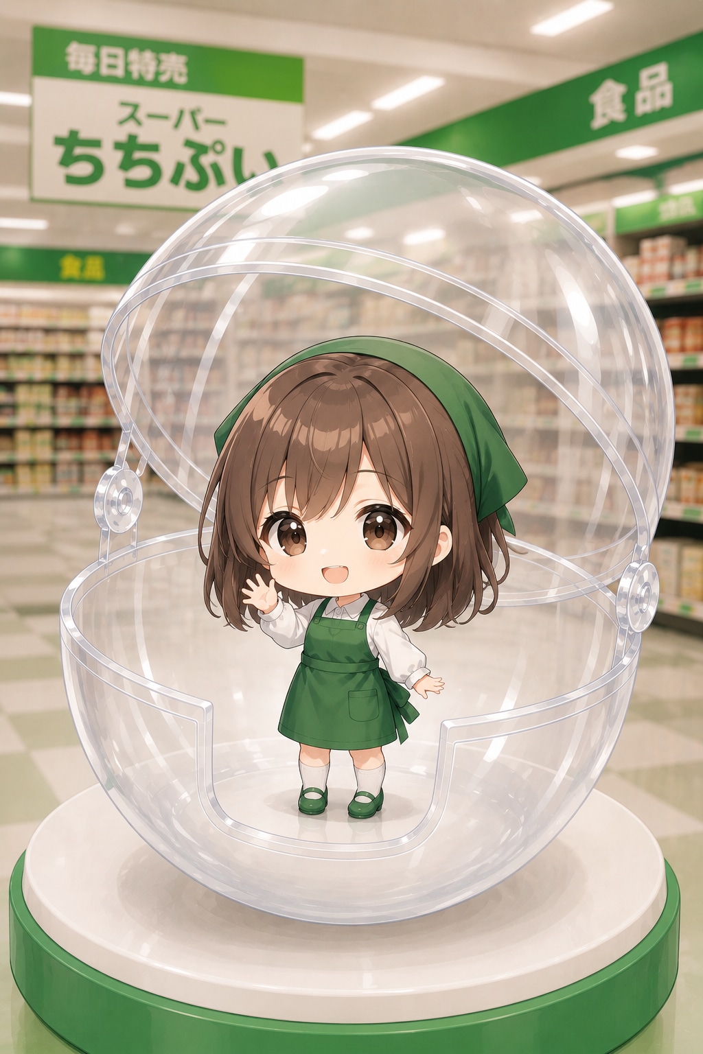 UL新モデルHONEYちゃんをカプセルに入れたよ