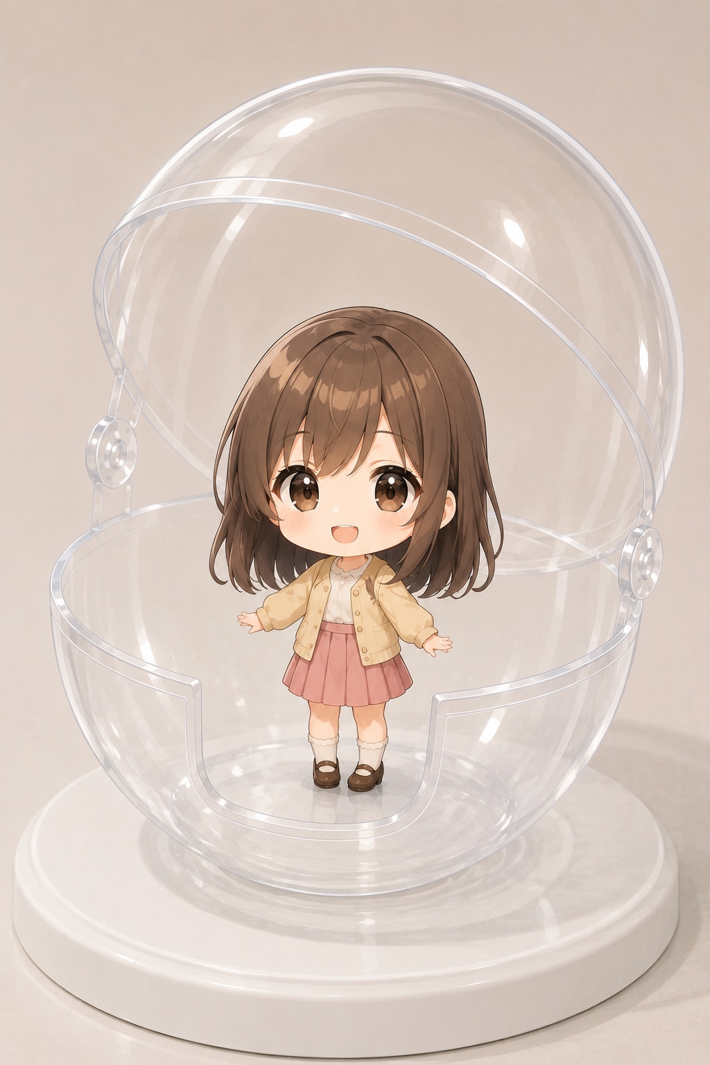 UL新モデルHONEYちゃんをカプセルに入れたよ