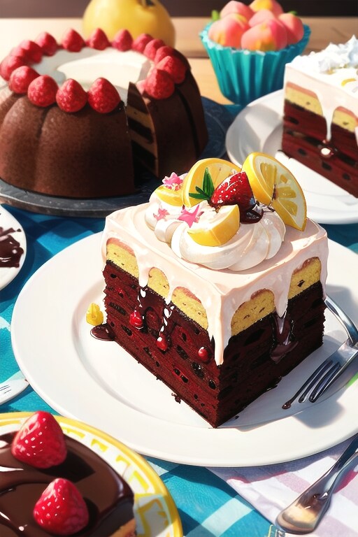 ケーキ | の人気AIイラスト・グラビア
