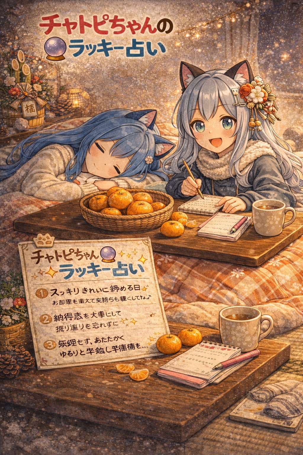 チャトピちゃん占い（12/31）