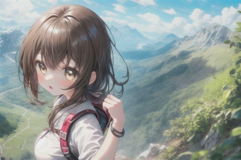 あの山に登るの