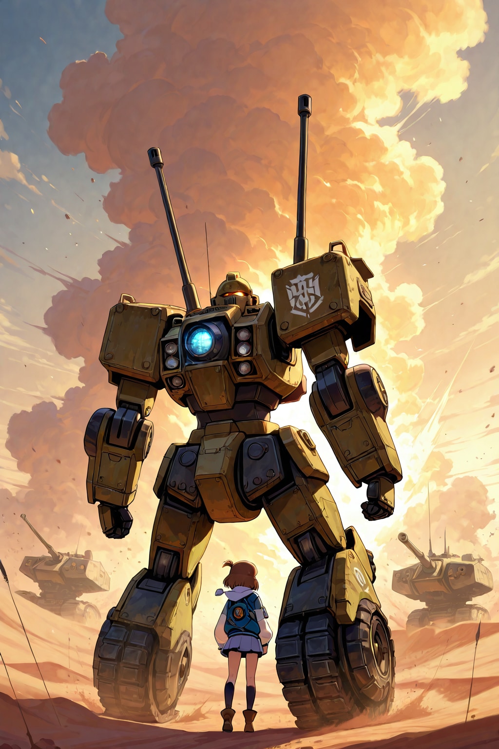 砂漠のロボット