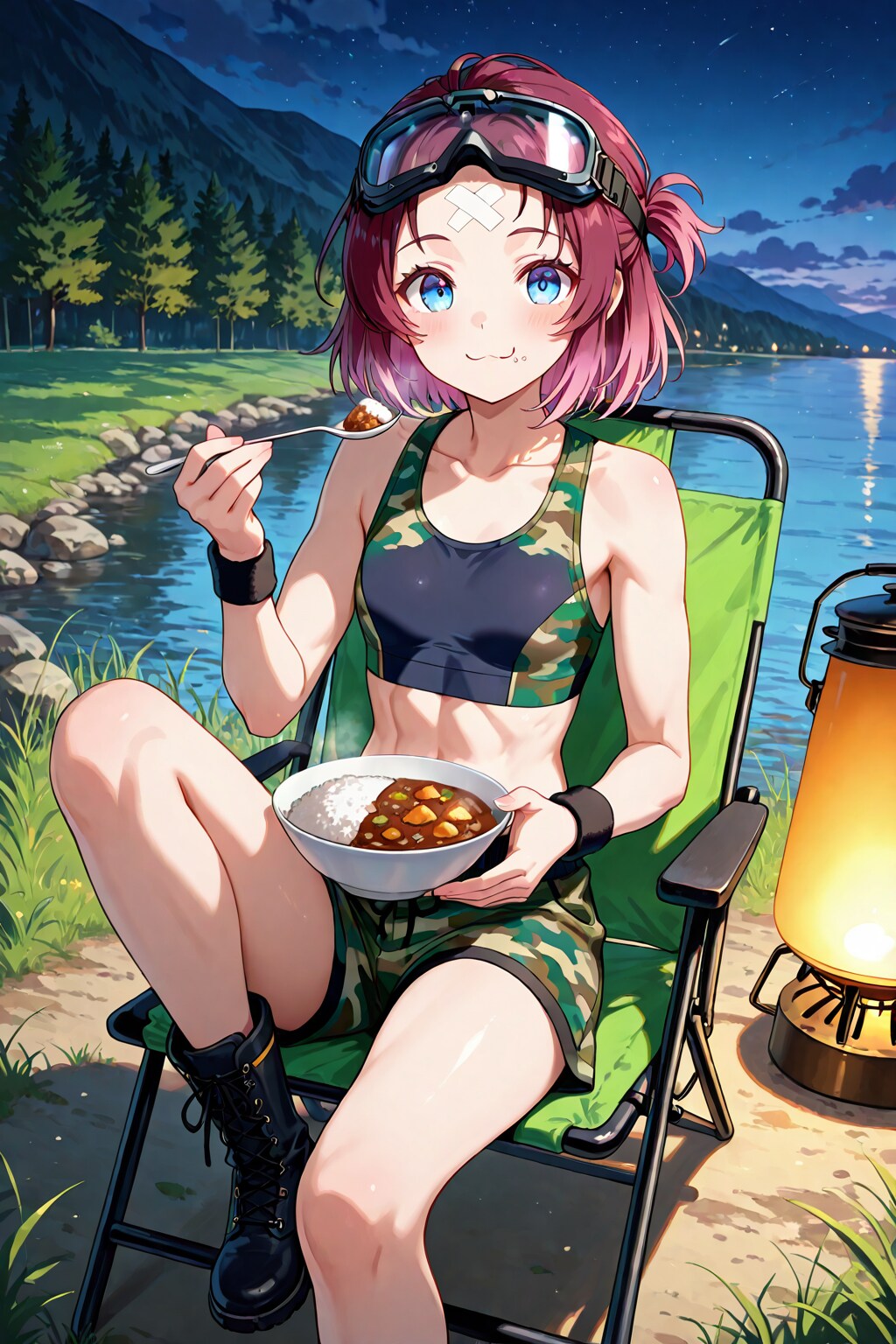レオナちゃんの夕ご飯