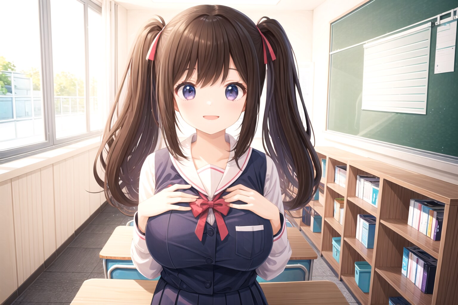 どう？大きくなったでしょ❤ | の人気AIイラスト・グラビア