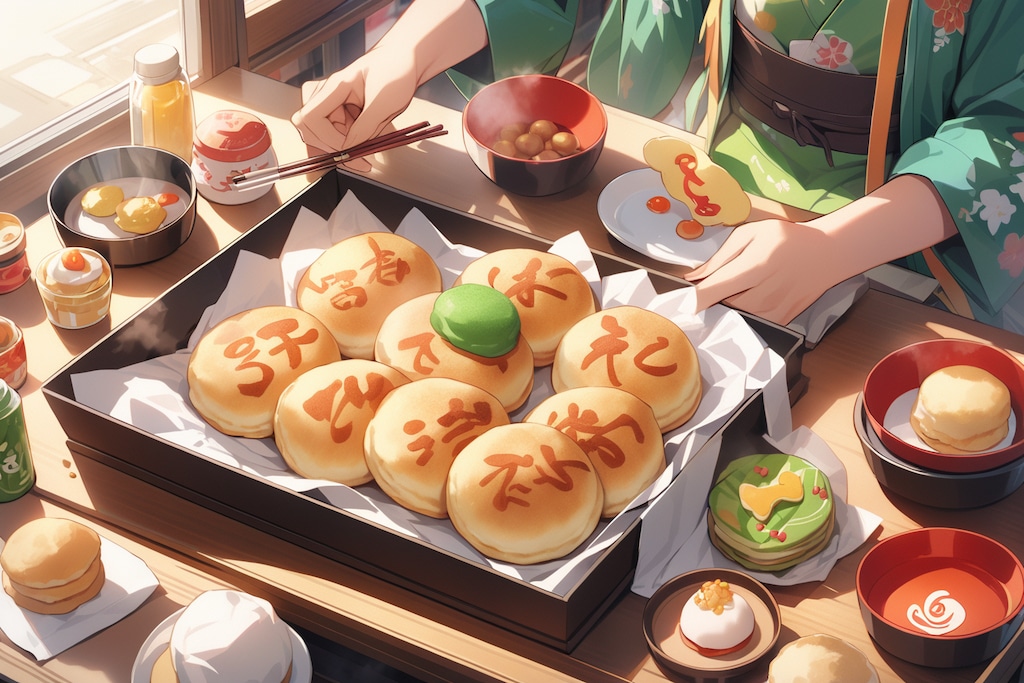 今日の任意焼き