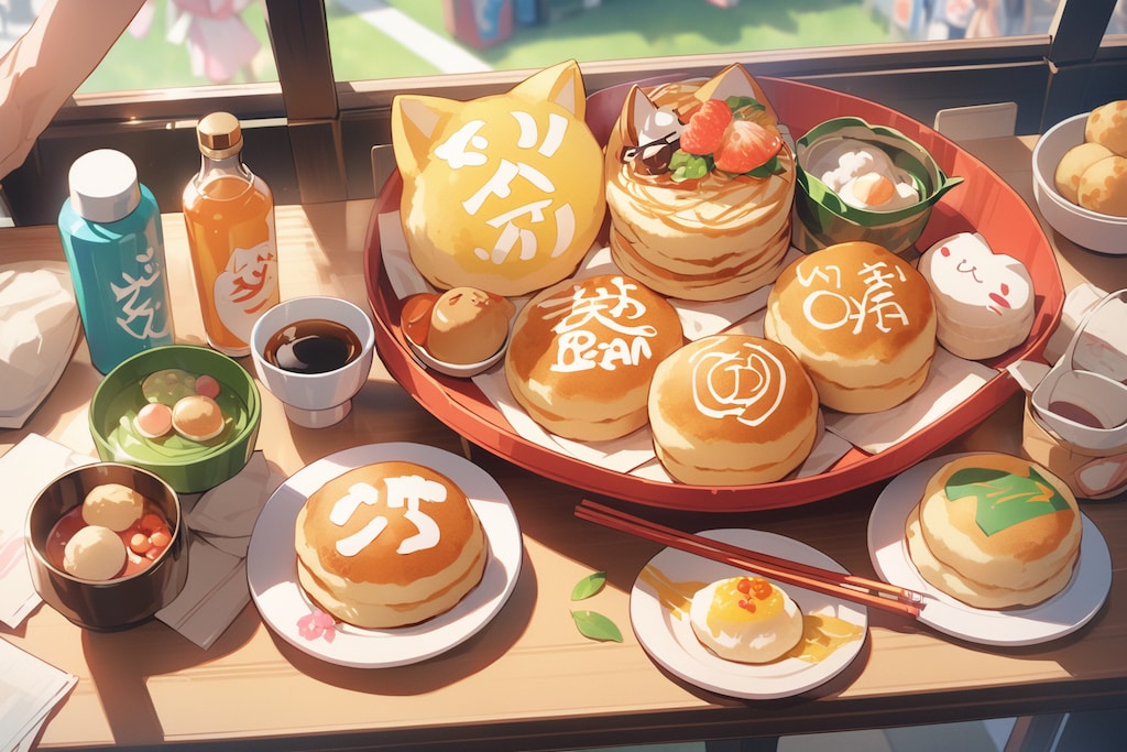 今日の任意焼き