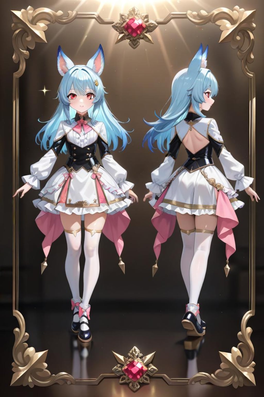 オリジナルキャラクター　ファンタジー衣装