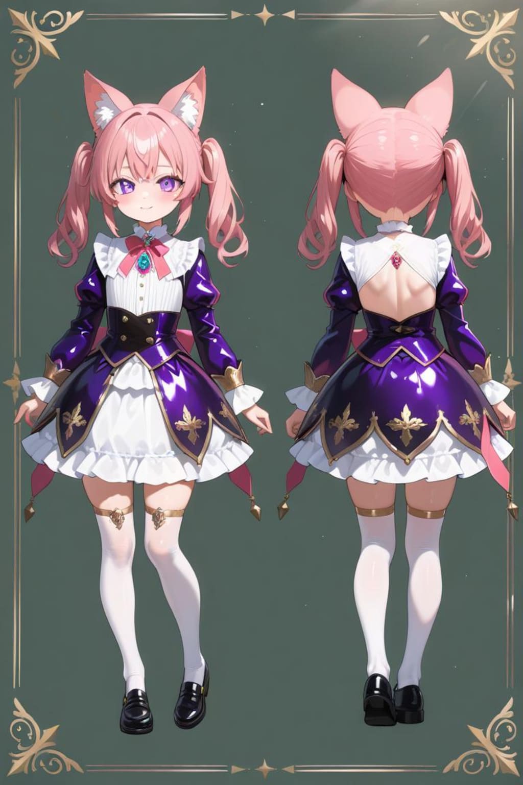 オリジナルキャラクター　ファンタジー衣装