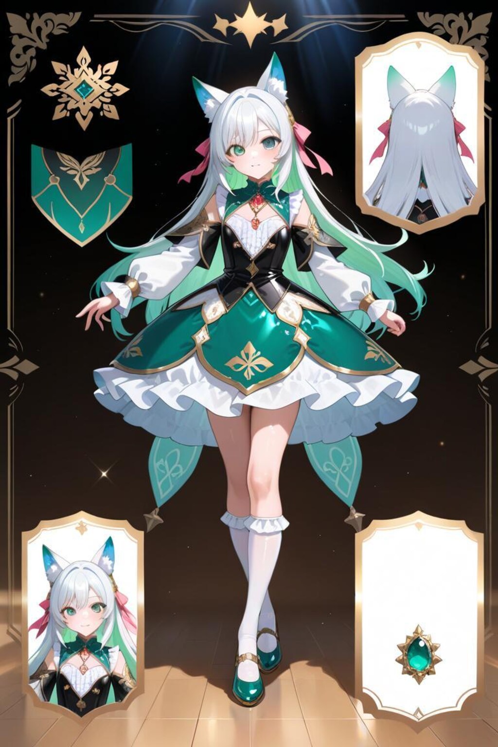 オリジナルキャラクター　ファンタジー衣装