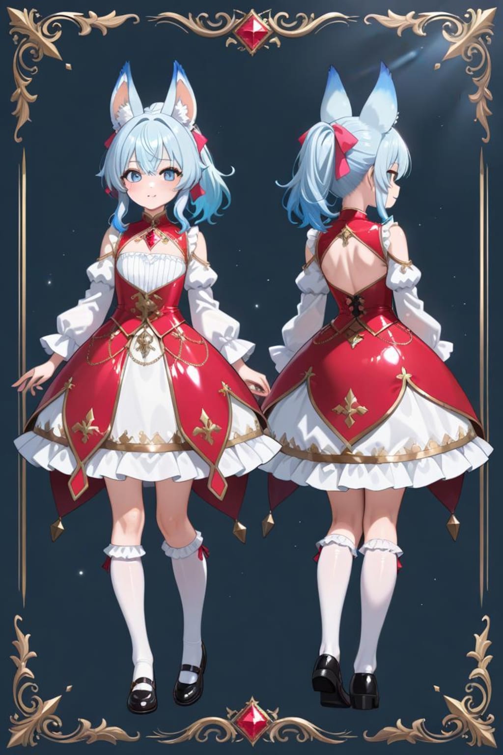 オリジナルキャラクター　ファンタジー衣装