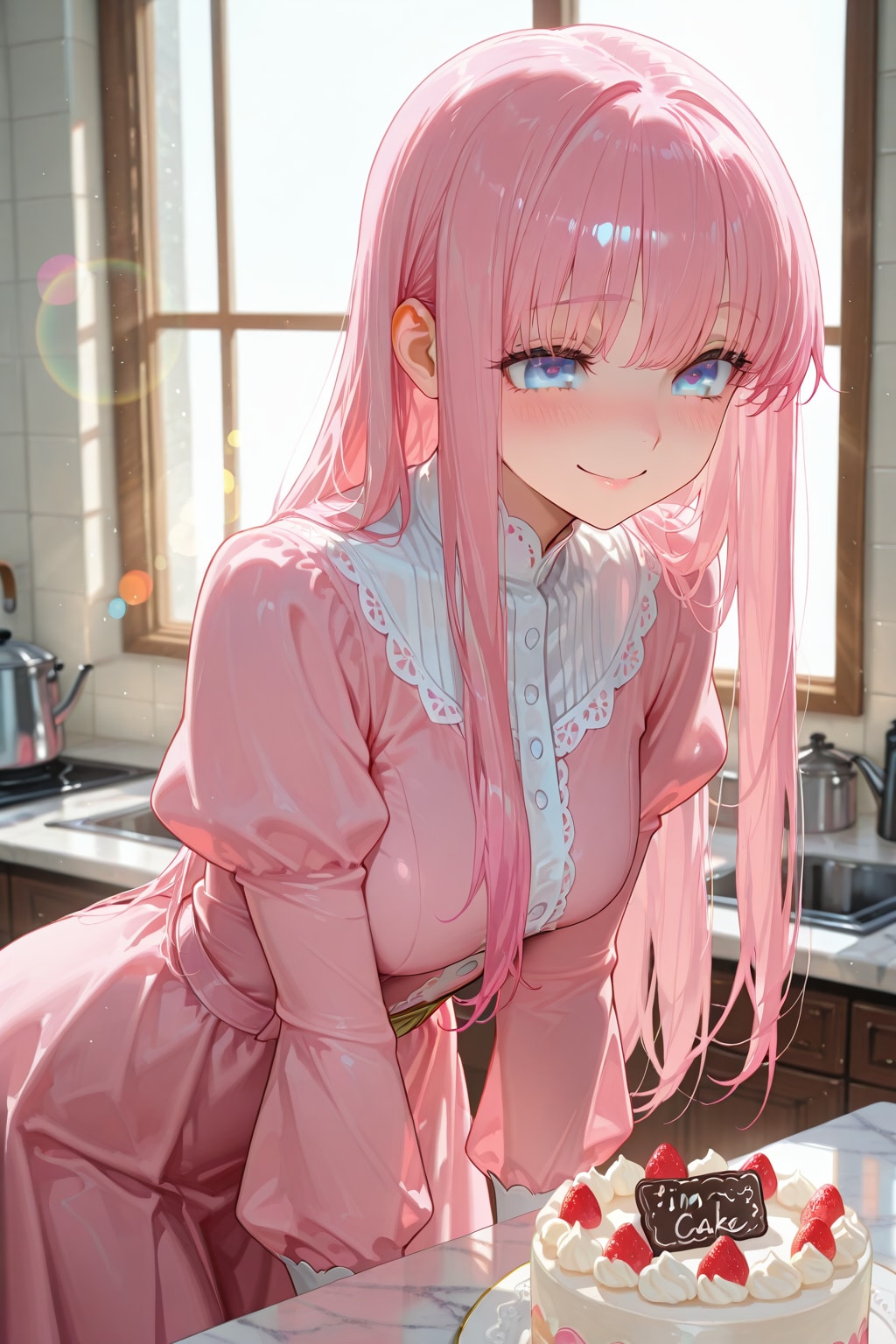 ケーキを作ったお嬢 ECHIDNAちゃん