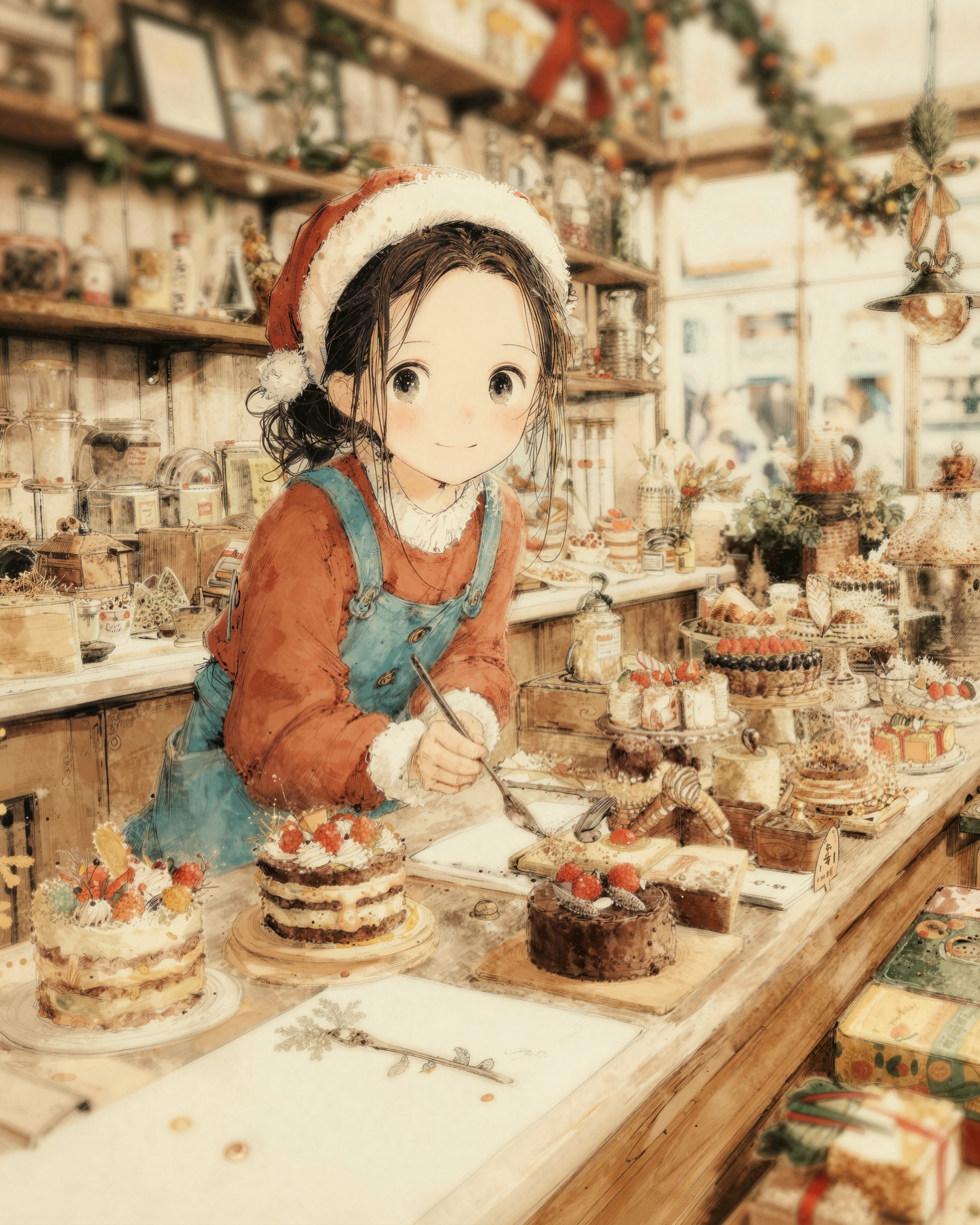 クリスマスの甘いしあわせ | の人気AIイラスト・グラビア