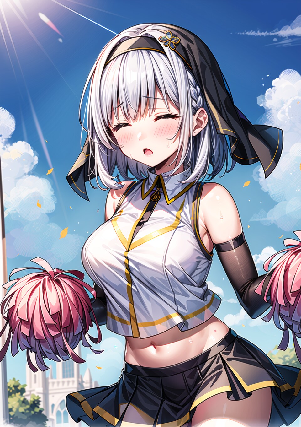 聖職者さん・チアリーダー