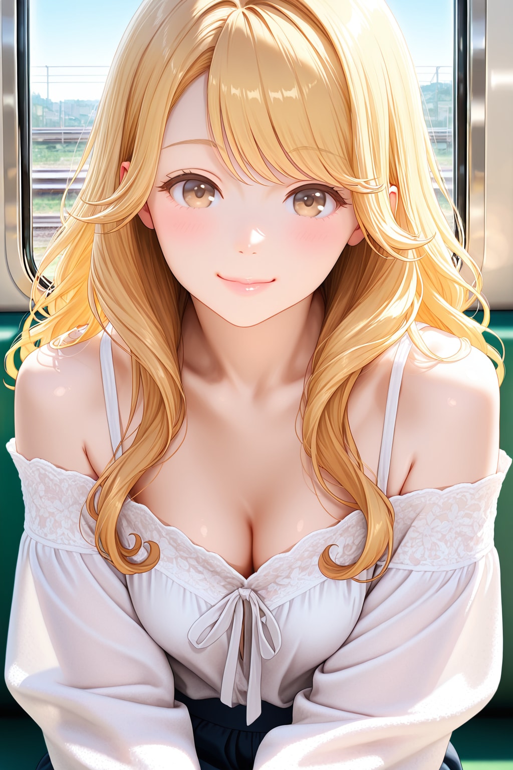 電車に乗ってお出かけ
