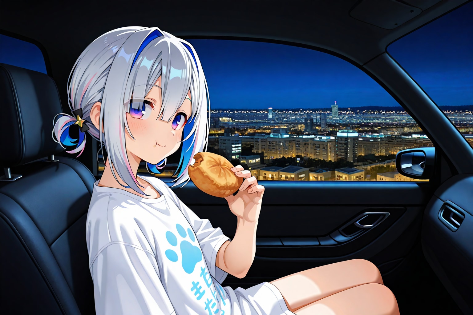 彼女とナイトドライブなう